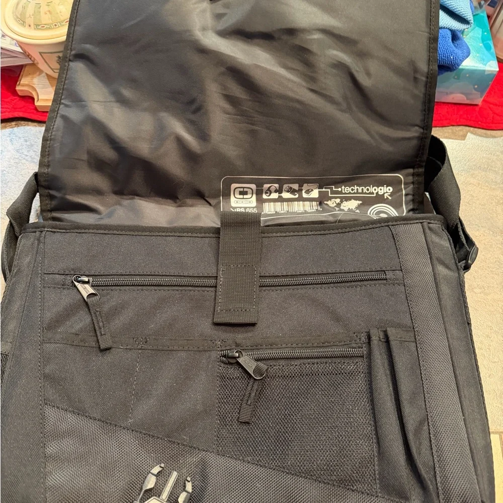 OGIO Black and Yellow Messenger Bag